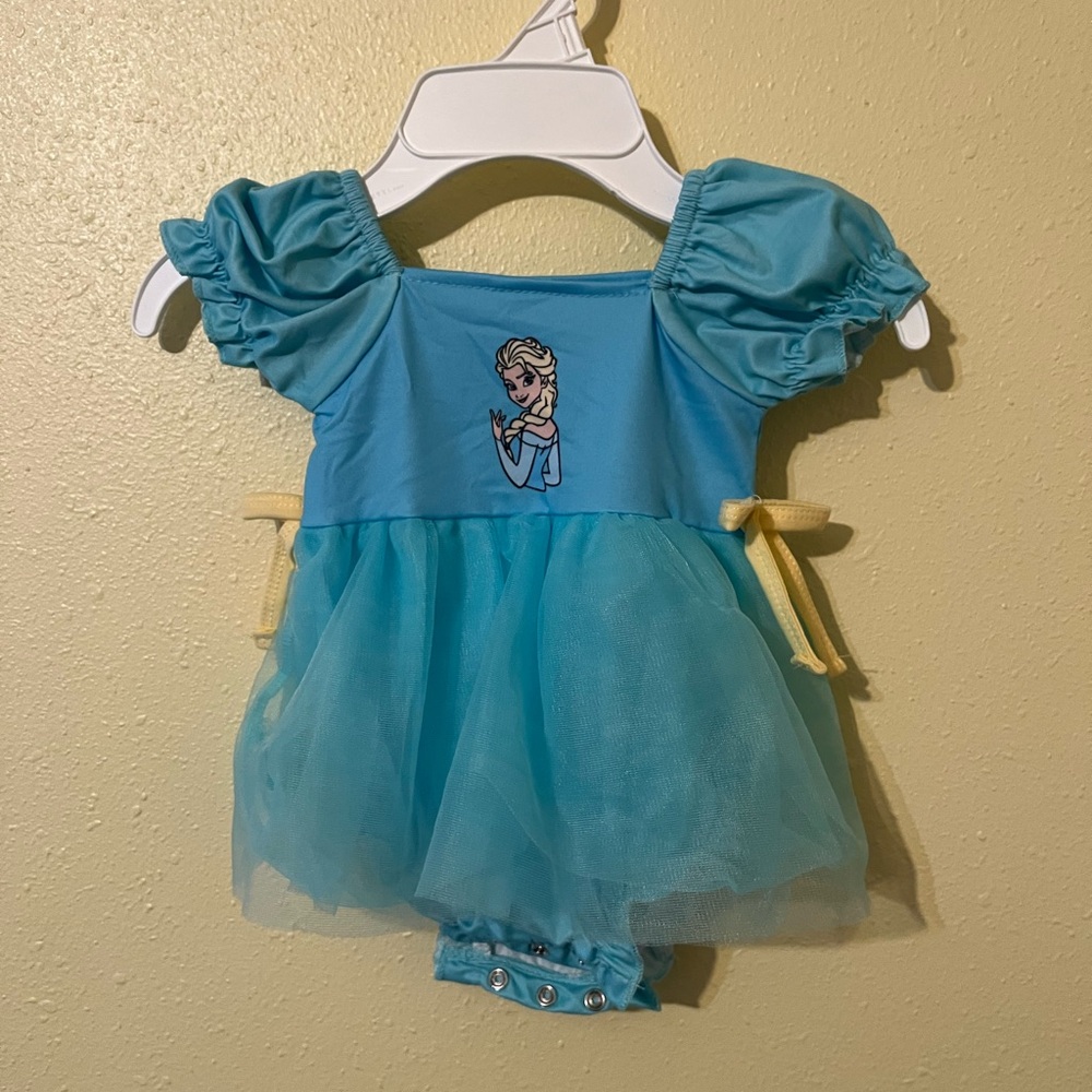 New never worn. Blue Princess Kids Dress
